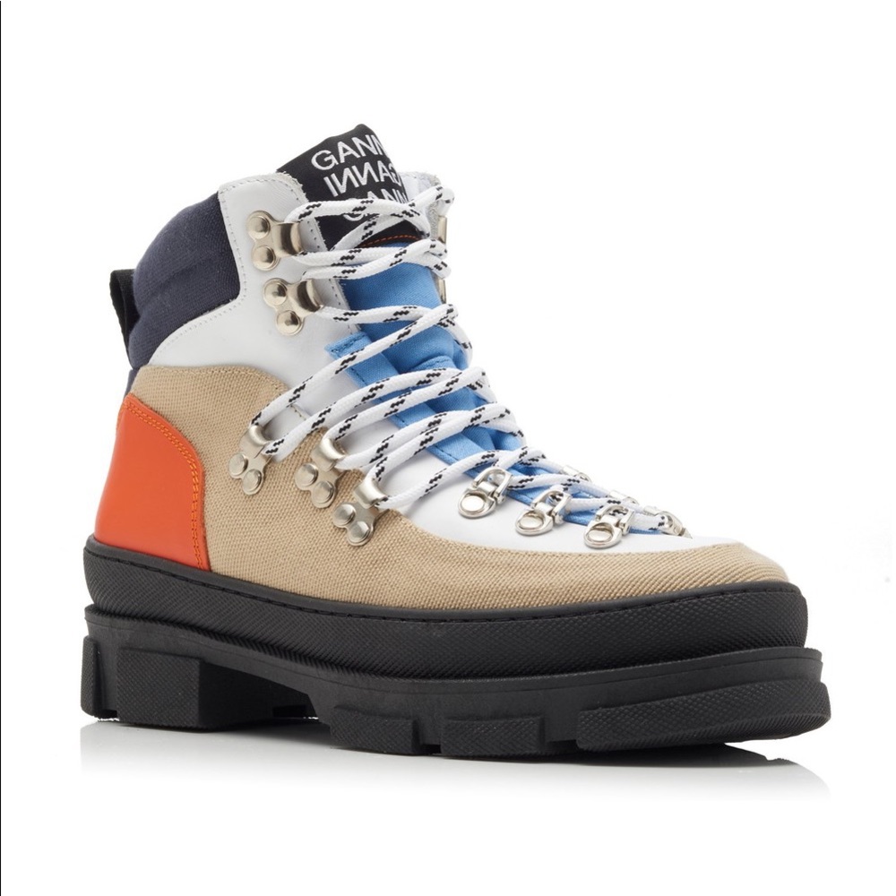 Ganni Sporty Hiking Boots